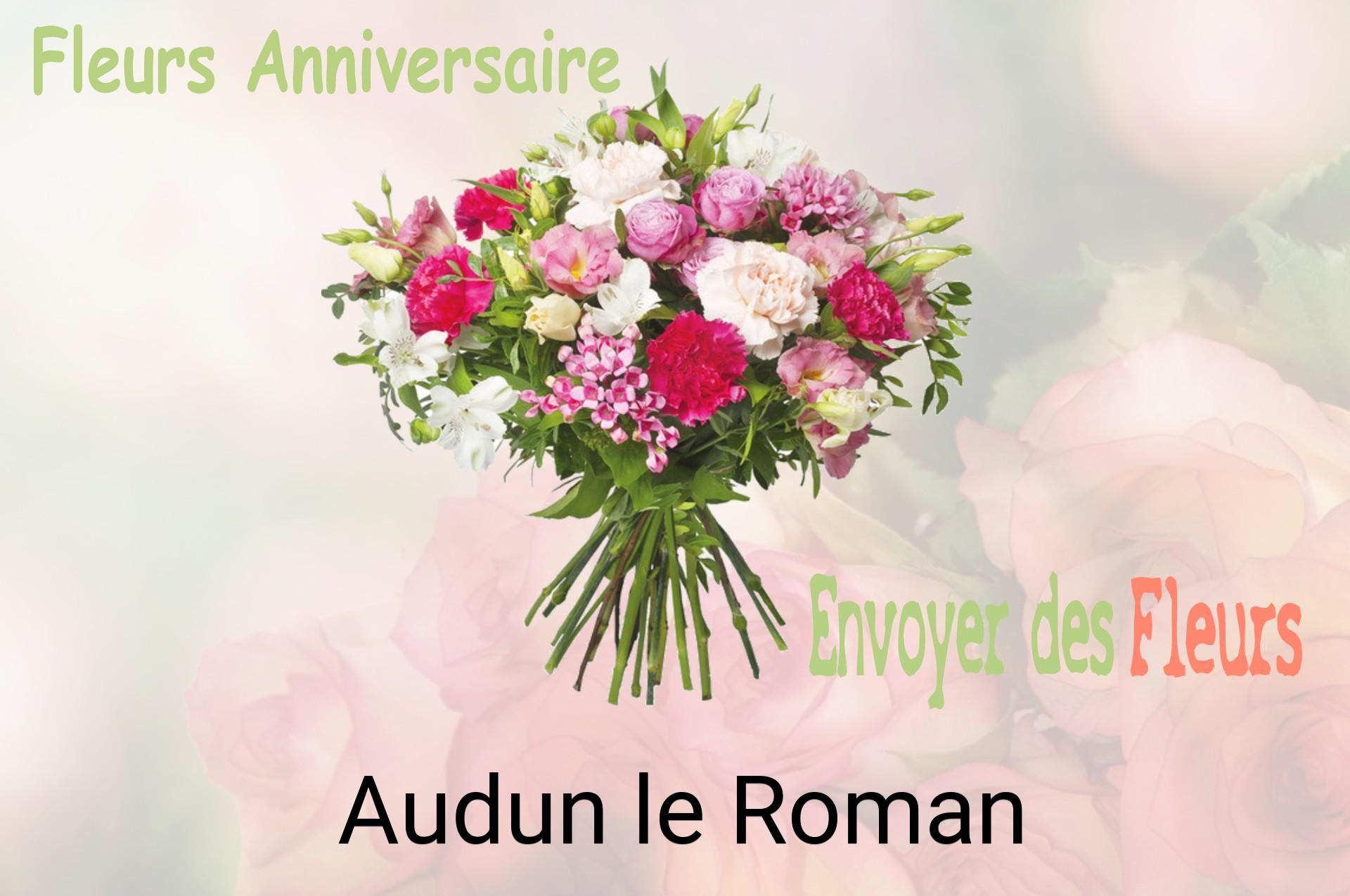 Bouquet de fleurs d’anniversaire livré à Audun-le-Roman