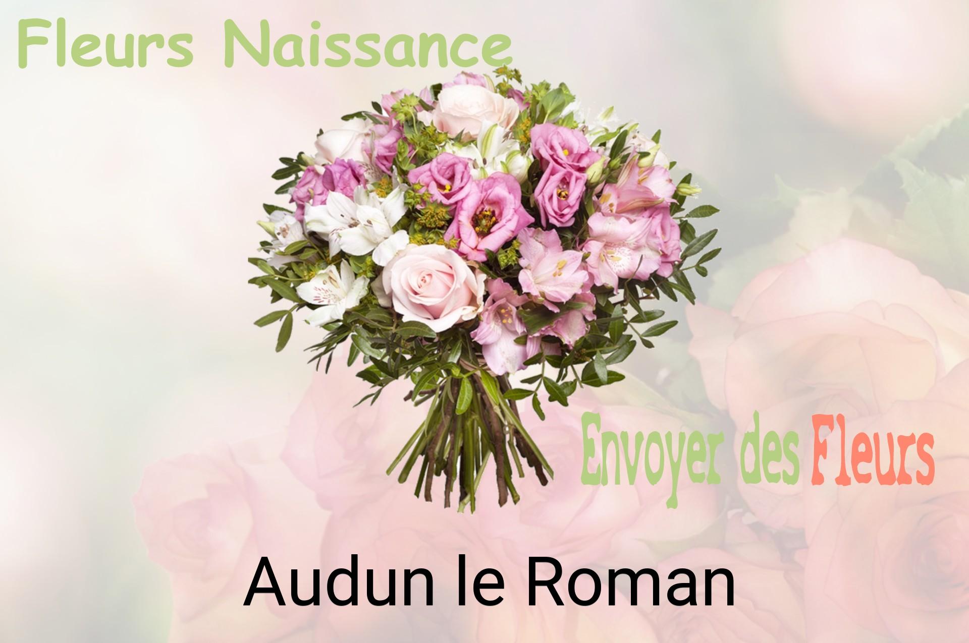 Bouquet de fleurs de naissance livré à Audun-le-Roman